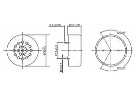 30mm speaker dimensions (in mm)